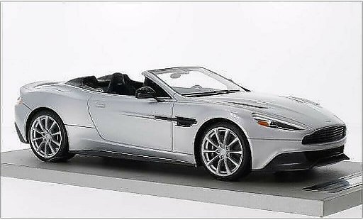 Aston Martin Vanquish volante 1/18 Tecnomodel grey 2014 diecast model cars