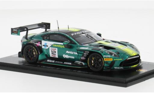 Diecast model cars Aston Martin Vantage amr gt #12 1/43 Spark