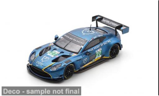 Diecast model cars Aston Martin Vantage lmgt3 AMR 24h Le Mans 2025 #27 I.James/M.Drudi 1/64 Spark