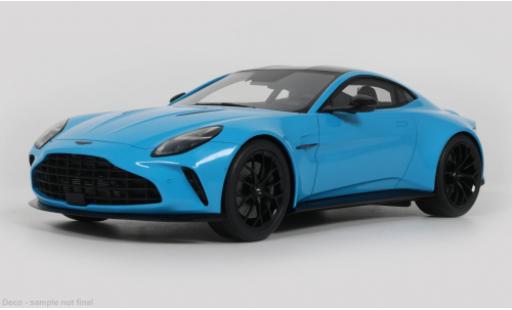Diecast model cars Aston Martin Vantage coupe blue 2024 1/18 GT Spirit