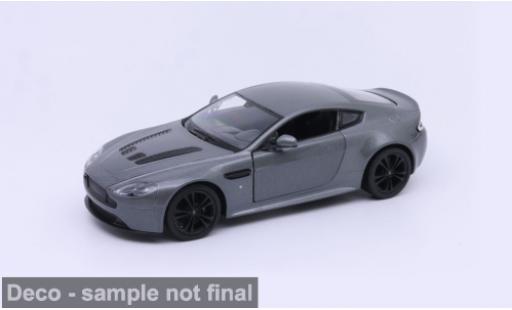 Diecast model cars Aston Martin Vantage coupe grey 1/24 Welly