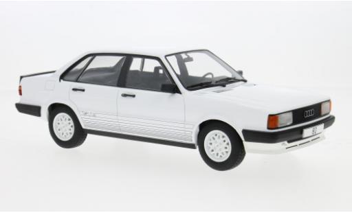 Diecast model cars Audi 80 gte (B2) white 1978 1/18 MCG