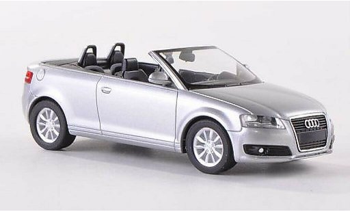 Audi A3 cabriolet 1/87 Herpa Convertible (8P) grey 2008 diecast model cars