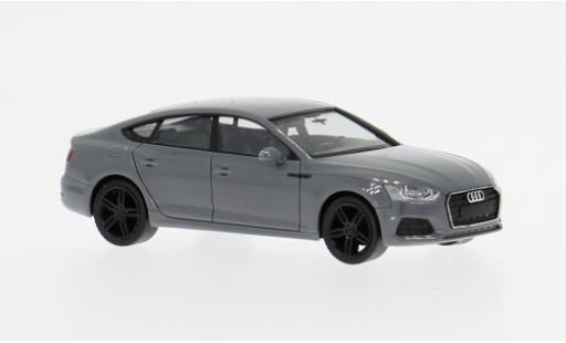 Diecast model cars Audi A5 sportback grey 1/87 Herpa