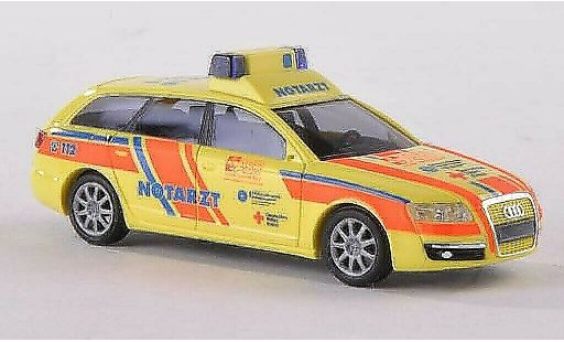 Audi A6 secours 1/87 Busch Avant ASB Notarzt - Ludwigsburg 2004 diecast model cars