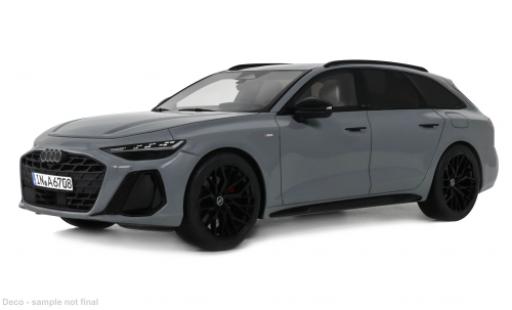 Diecast model cars Audi A6 avant e-hybrid quattro grey 2025 1/18 Ottomobile