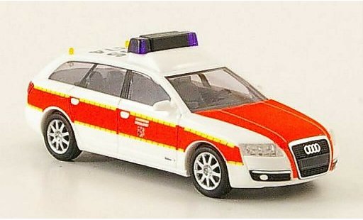 Audi A6 secours 1/87 Busch Avant Fire brigade Dusseldorf diecast model cars