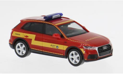 Diecast model cars Audi Q5 suv St&Atilde;&curren;dteregion Aachen/Brandschutz 1/87 Herpa
