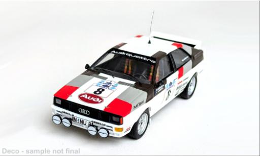 Diecast model cars Audi Quattro rallye Rally Acropolis 1981 #17 F.Wittmann/K.Nestinger 1/43 Trofeu