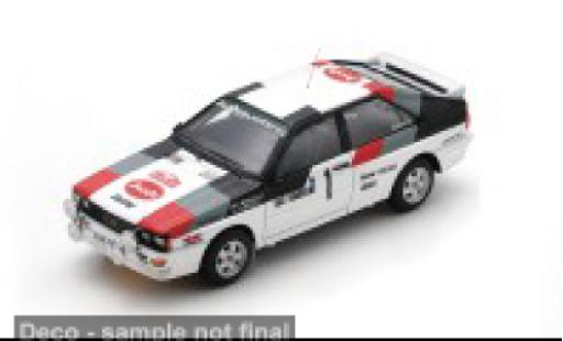 Diecast model cars Audi Quattro rallye Rally Monte Carlo 1982 #1 H.Mikkola/A.Hertz 1/43 Spark