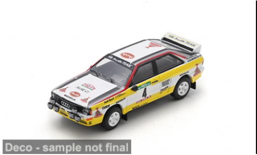 Diecast model cars Audi Quattro rallye Rally WM Rally Portugal 1984 HB Team HB #4 W.R&Atilde;&para;hrl/C.Geistd&Atilde;&para;rfer 1/64 Schuco