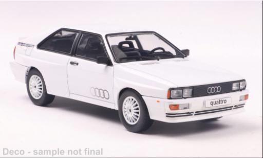 Diecast model cars Audi Quattro coupe white 1/24 WhiteBox