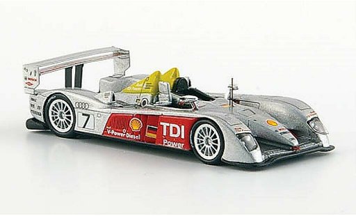 Audi R10 course 1/87 Spark TDI No.7 Le Mans 2006 diecast model cars