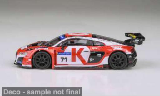 Diecast model cars Audi R8 lms EVO 12H Misano 2025 Juta Racing #71 1/64 Para64