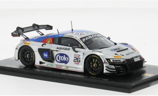 Diecast model cars Audi R8 lms GT3 EVO #26 1/43 Spark