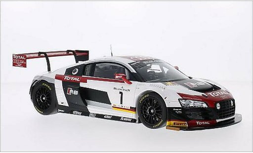 Audi R8 lms 1/18 Spark Ultra No.1 Belgian Club Team WRT 24h Spa 2014 diecast model cars