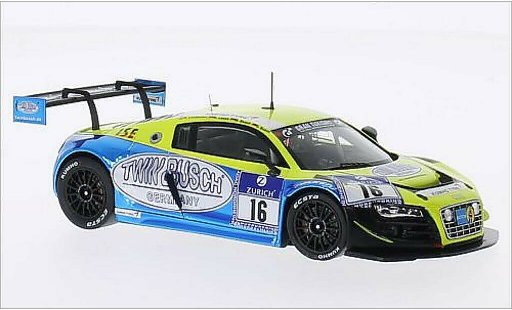 Audi R8 lms 1/43 Spark Ultra No.16 Twinbusch 24h Nurburgring 2014 /S.Landmann diecast model cars
