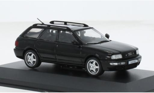 Diecast model cars Audi RS2 avant black 1/43 Solido