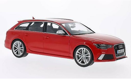 Audi RS6 avant 1/18 Minichamps red diecast model cars