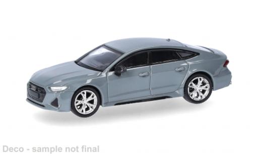 Diecast model cars Audi RS7 sportback grey 1/87 Micro City 87
