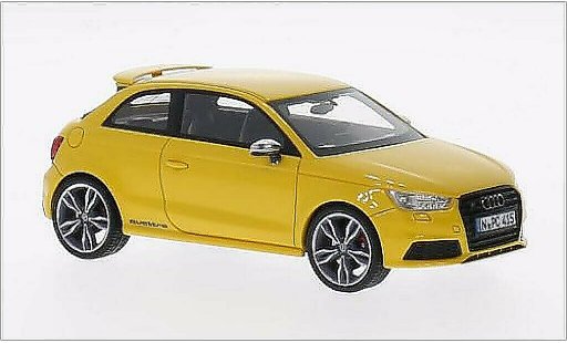 Audi S1 sportback 1/43 Neo yellow 2014 diecast model cars