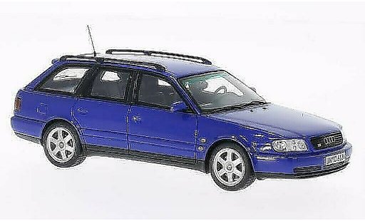 Audi S6 avant 1/43 Spark plus blue diecast model cars