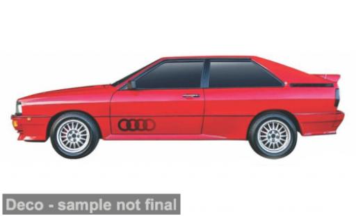 Diecast model cars Audi Sport Quattro coupe red 1/64 Maisto