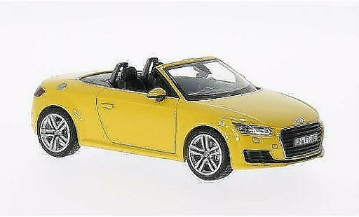 Audi TT roadster 1/43 Kyosho (8S) yellow 2014 diecast model cars