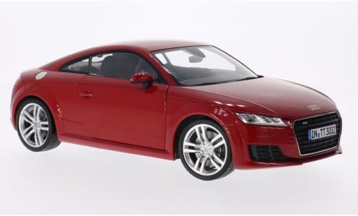 Audi TT coupe 1/18 Minichamps red 2014 diecast model cars