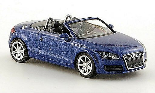 Audi TT roadster 1/87 Wiking blue diecast model cars