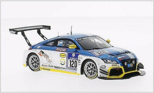 Audi TT rs 1/43 Spark No.120 LMS Engineering 24h Nurburgring 2014 /Tiger diecast model cars