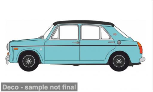 Diecast model cars Austin 1300 gt turquoise 1/76 Oxford