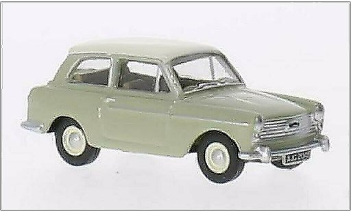 Austin A40 berline 1/76 Oxford MKII green/white RHD diecast model cars