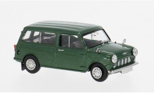 Diecast model cars Austin Mini countryman Austin turquoise 1960 Woody 1/87 Brekina