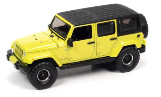 Diecast model cars Jeep Wrangler Sahara Unlimited la chaux 2017 1/64 Auto World