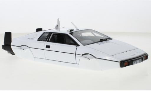 Diecast model cars Lotus Esprit Base Series 1 white 1971 1/18 Auto World