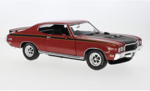 Diecast model cars Buick GSX coupe X red/black 1972 1/18 Auto World