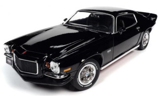 Diecast model cars Chevrolet Camaro SS /RS black 1971 1/18 Auto World