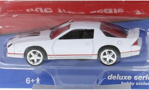 Diecast model cars Chevrolet Camaro Coupe white 1984 1/64 Auto World