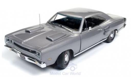 Diecast model cars Dodge Coronet R/T metallic green 1969 1/18 Auto World