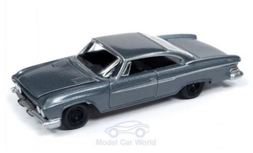Diecast model cars Dodge Dart Phoenix metallic grey 1961 Premium Series - Release 3 - Version B 1/64 Auto World