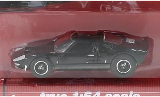 Diecast model cars Ford GT40 Mk I black 1965 1/64 Auto World