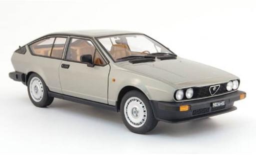 Diecast model cars Alfa Romeo Alfetta gtv 2.0 metallise grey 1980 1/18 AUTOart