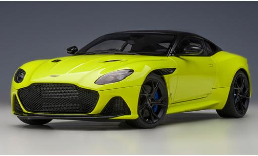 Diecast model cars Aston Martin DBS superleggera green/black 2019 1/18 AUTOart