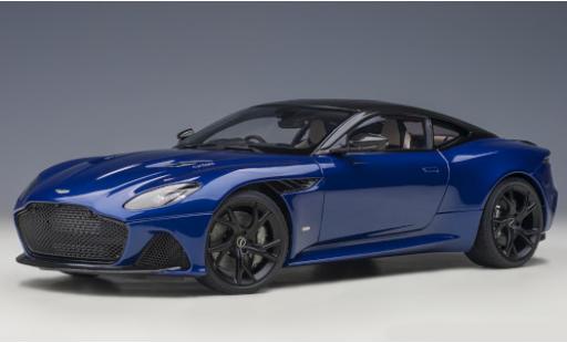 Diecast model cars Aston Martin DBS superleggera metallic blue RHD 2019 1/18 AUTOart