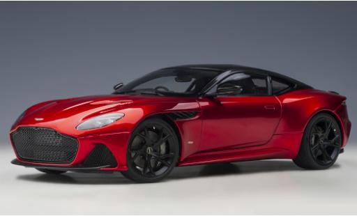 Diecast model cars Aston Martin DBS superleggera metallic red RHD 2019 1/18 AUTOart