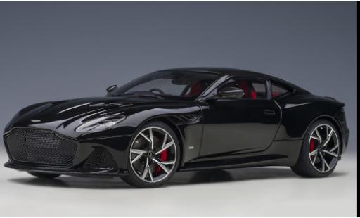 Diecast model cars Aston Martin DBS superleggera black RHD 2019 1/18 AUTOart