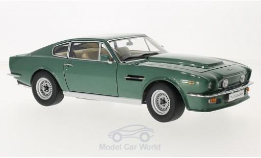 Diecast model cars Aston Martin V8 vantage metallic green RHD 1985 1/18 AUTOart