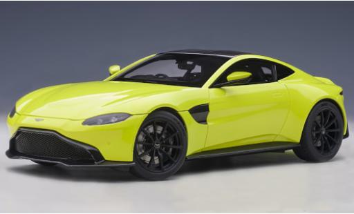 Diecast model cars Aston Martin Vantage coupe yellow/carbon RHD 2019 1/18 AUTOart