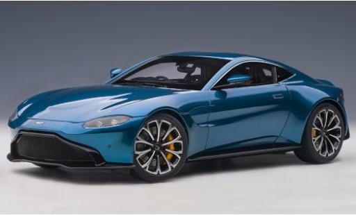 Diecast model cars Aston Martin Vantage coupe metallic blue RHD 2019 1/18 AUTOart